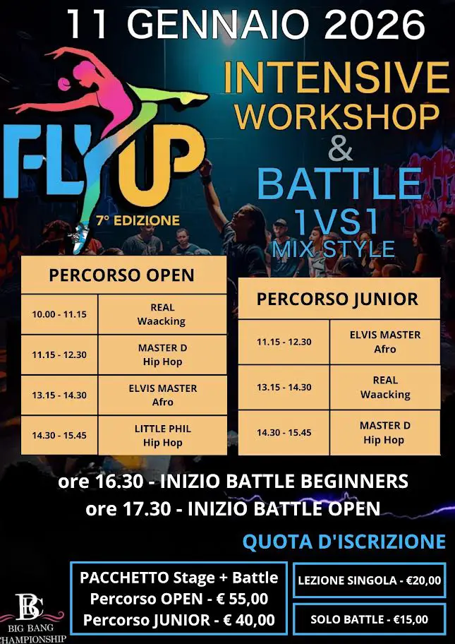 Locandina Fly Up 2026